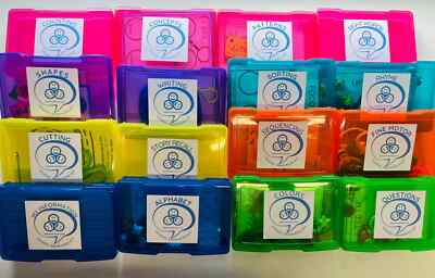Preschool Activities Kit with MINI Objects and Laminated Cards