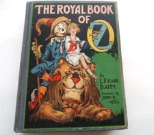Royal Book Oz Frank Baum 1921 Reilly Lee Hardcover 1st Ed Edition John Neill Co