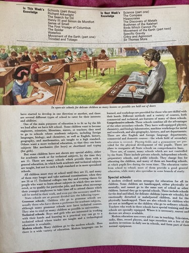Vintage Knowledge Magazine No 31 60’s/70’s Magazine Grows Into An Encyclopaedia. - Imagen 2 de 2