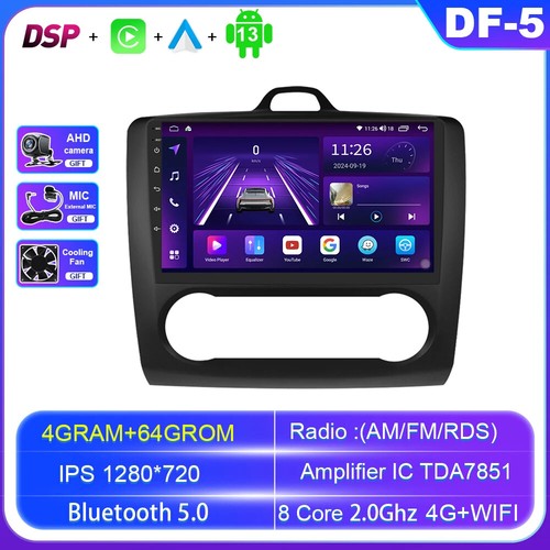 Android For Ford Focus 2004-2011 Car Radio Carplay Multimedia GPS Video Player - 第 30/30 張圖片