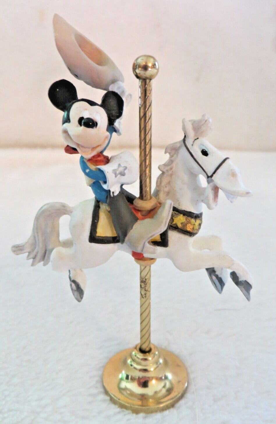 Walt Disney Co. Willitts Designs 63058 Mickey Mouse Carousel Horse Figurine