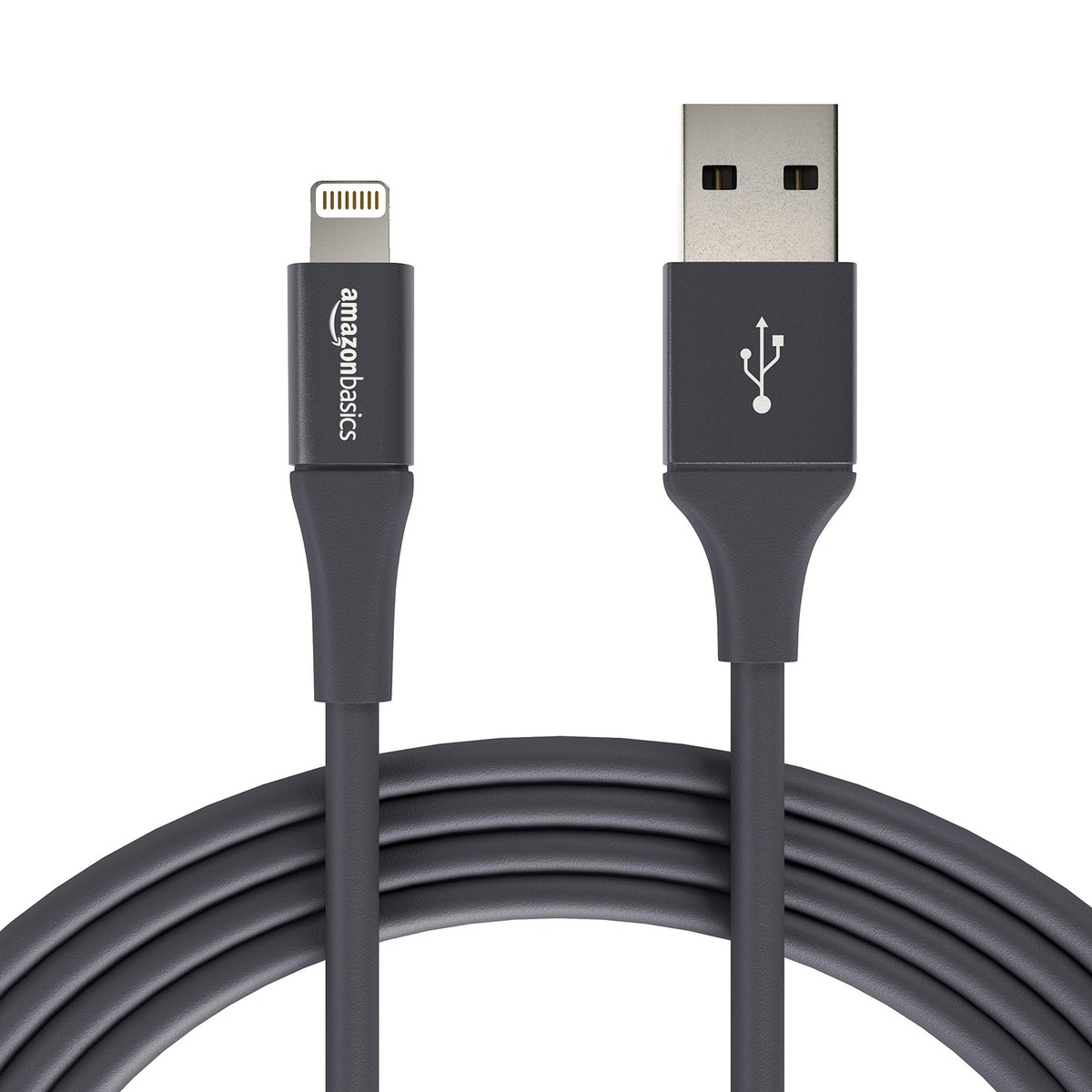 Amazon Basics MFi-Certified 10 Foot Lightning to USB-A Cable for