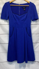 NWT Bright blue A line dress by Marc for Marc Jacobs Small pockets