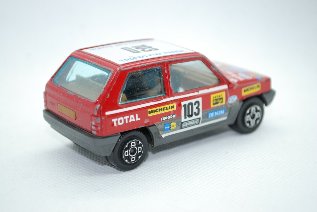 Burago Fiat Panda 45 Rally Trofeo 1/43 - État Excellent