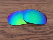 Emerald Green polarized Replacement Lenses for Oakley Split Jacket