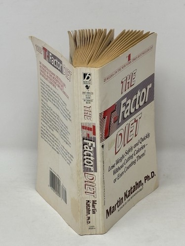 The T-Factor Diet by Martin Katahn, Ph. D. 1993 Paperback 1989 - Picture 3 of 9