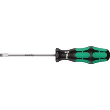 Wera 05007620001 Kraftform Plus 334 Slotted Screwdriver, Lasertip 6.0 x 125mm