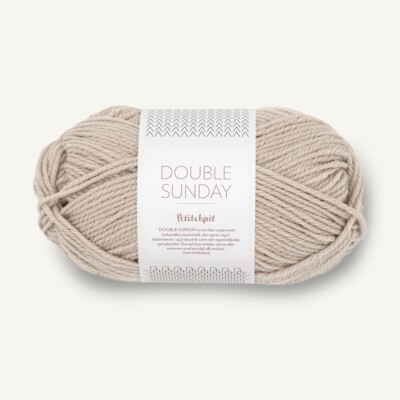 PetiteKnit DOUBLE SUNDAY von SANDNES GARN - Farbe 3821 - 50 g / ca. 108 m Wolle
