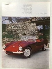 EEEEE08 VINTAGE Original Article Road Test Elva Courier June 1959 4 page