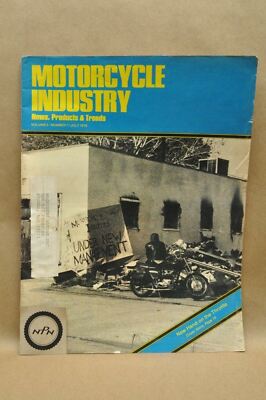 mayページ Vtg July 1976 Motorcycle Industry News Magazine Aftermarket