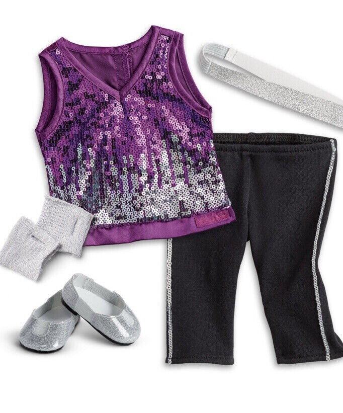 American Girl Gabriela Exclusive Bundle Sparkly Sequins outfit And