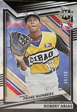 2022 Elite Extra Edition Prime Numbers B 60/60 SSP #191 Robert Arias DPL