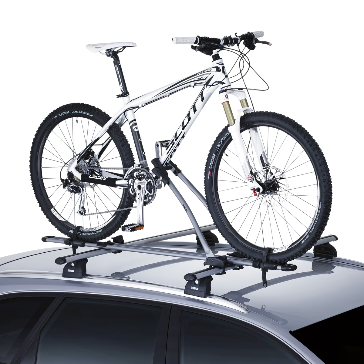 Old Omnistor Bike Rack Thule SmartClamp System Roof Rack Base