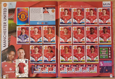 MANCHESTER UNITED - WOMEN'S SUPER LEAGUE 2025 PANINI STICKERS