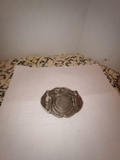 1986 Bergamot F-45 belt buckle Made in USA -To Serve and Protect