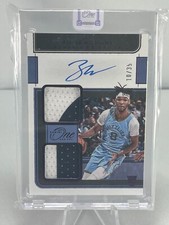 2021-22 Panini One & One Ziaire Smith Rookie Patch Auto Purple /35