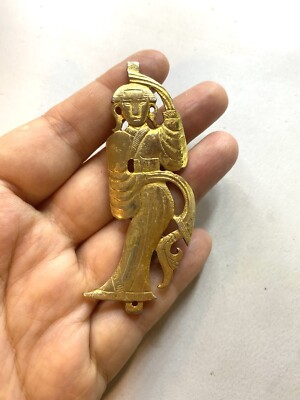 4.349 Vintage brooch, a reproduction of the brooch of ancient China Alva Studios