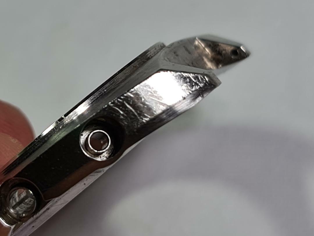 GENUINE USED NOTCH CASE SEIKO POGUE SPEEDTIMER WATER 70m GENUINE USED NOTCH CASE SEIKO POGUE SPEEDTIMER WATER 70m
