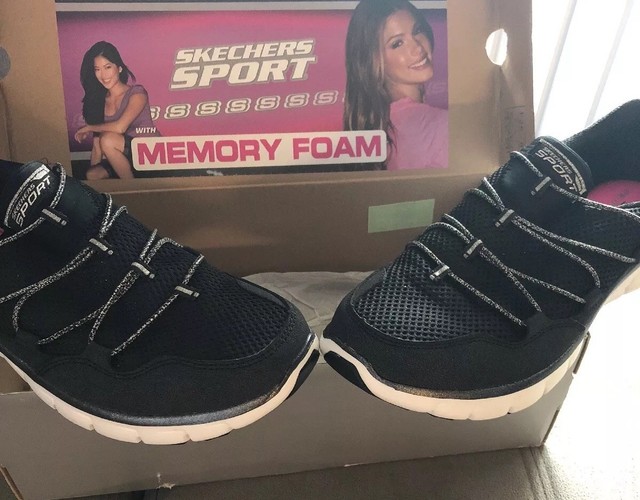 skechers sparkle slip on