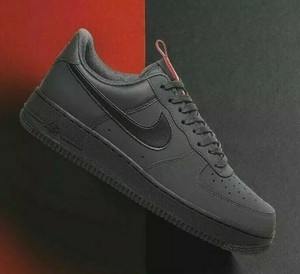 anthracite air force 1 black and red