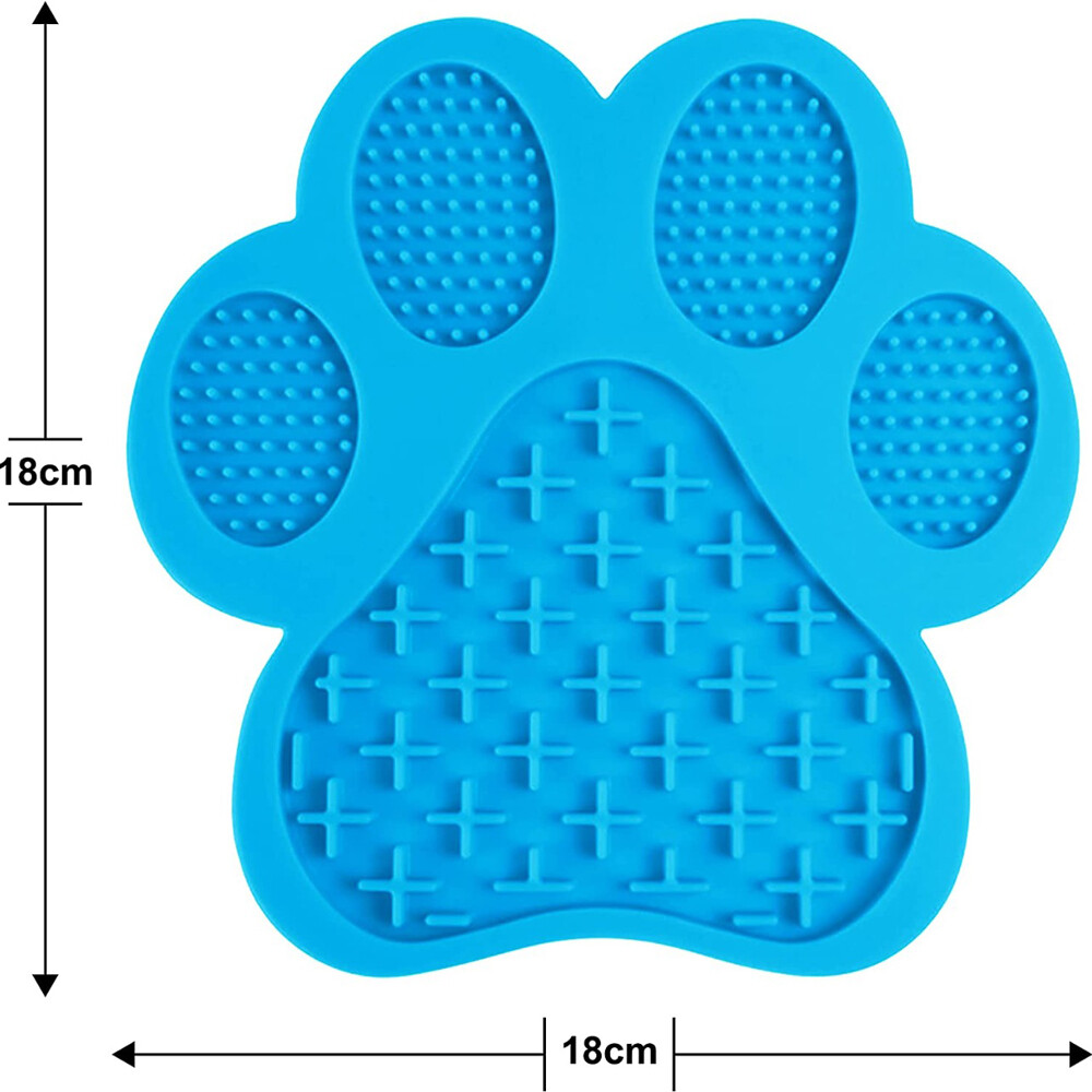 Licky Mats for Dogs, Cat Food Mat Dog Peanut Butter Lick Pad Puppy