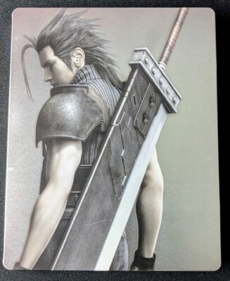 CRISIS CORE FINAL FANTASY VII REUNION Steel Book Case Square Enix Limited New