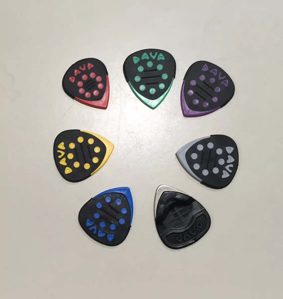 DAVA Control Grip Tip Jazz Master Control Guitar Picks Nylon