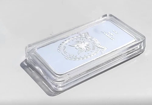 Fort Knox Silver Bar Americana Donald Trump Autographed Unusual US Kentucky Bank