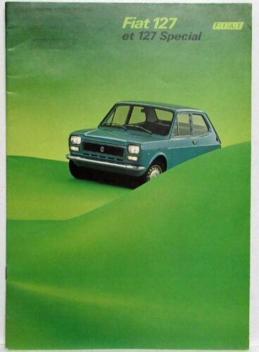 1971-1977 Fiat 127 et 127 Special Sales Brochure - French Text - Photo 1/4