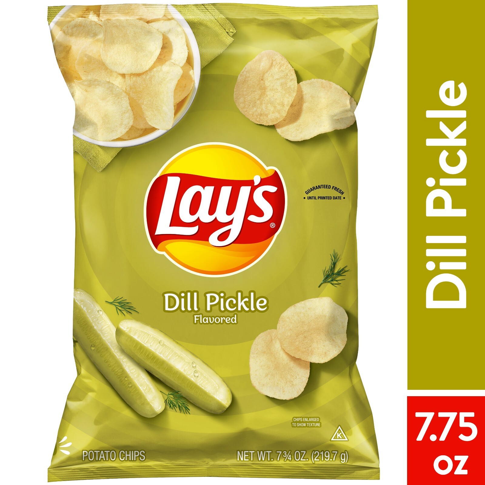 Lay's Dill Pickle Potato Chips 7.75 oz. Bag INSTITUTO TECNOLÓGICO DE