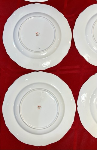 VINTAGE SPODE SHANGHAI R5321 BONE CHINA DINNER PLATES - Picture 20 of 24