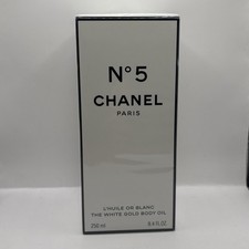CHANEL N 5 The White Gold Body Oil 8.4 fl oz AUTHENTIC
