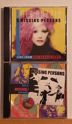 Dale Bozzio & Missing Persons CD collection, 2 different titles, great addition