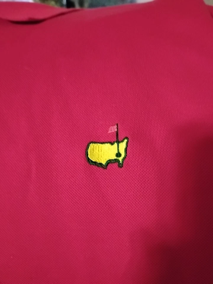 Polo Mercerizado 2 Capas Masters Collection Para Hombre Años 60 Talla XL Algodón Rojo Foto 2 de 4