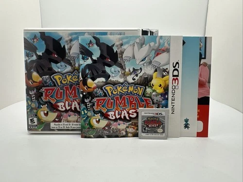 Pokemon Rumble Blast - Nintendo 3DS - Complete In Box CIB