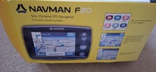 Navman F20 .GPS nav 3.5 inch touch screen. preloved all complete in box