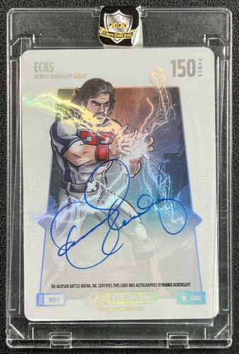 ECKS DENNIS ECKERSLEY 2026 BO JACKSON BATTLE ARENA INSPIRED INK BATTLEFOIL AUTO