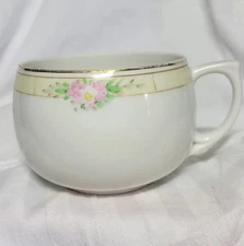 Meito China Teacup pink flower mystery pattern Japan VTG MORE in my store