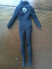 Vintage 1967 Batgirl Ideal Super Queen Doll Bodysuit in Poor Condition