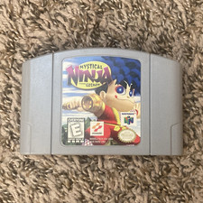 Konami Mystical Ninja Starring Goemon Nintendo 64 N64 Cartridge NTSC-U/C