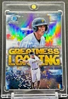 Konnor Griffin Mint Rookie Card Bowman Chrome Silver Refractor Insert RC
