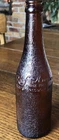~Vintage RUF-AMBER Soda Bottle~RARE~Oahu HAWAII~Cola~Crown Top~Excellent~Coke~