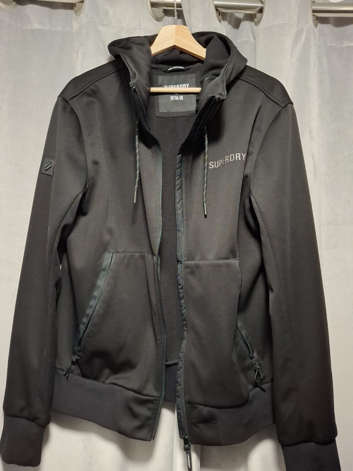 Superdry Men's Code Sportswear Softshell Hooded J… - image 1