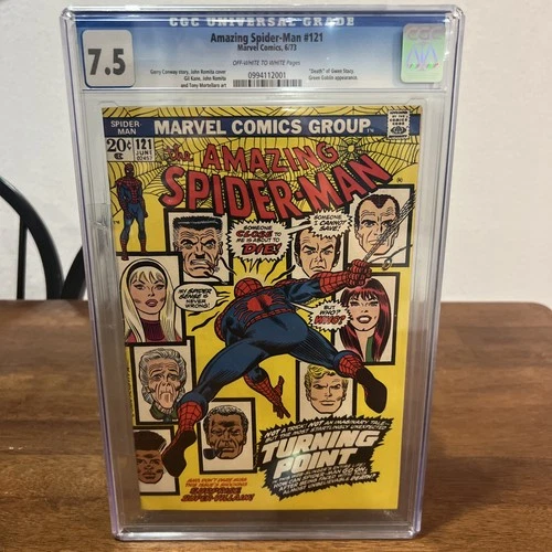 Amazing Spider-Man 1963 #121 CGC 7.5 Death of Gwen Stacy Key Issue