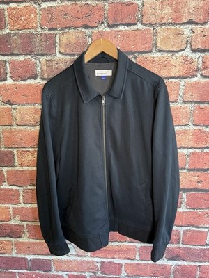 Artefact Mens Black Full Zip Long Sleeve Mock Neck Jacket Size Large 