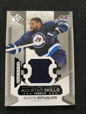 2015-16 SP Game Used #AS-18 Dustin Byfuglien 2015 All-Star Skills Fabrics