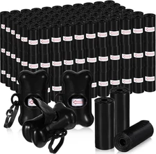 3000 Count Dog Poop Bags Pet Waste Bags for Poop with 3 Dispensers for Home, Out