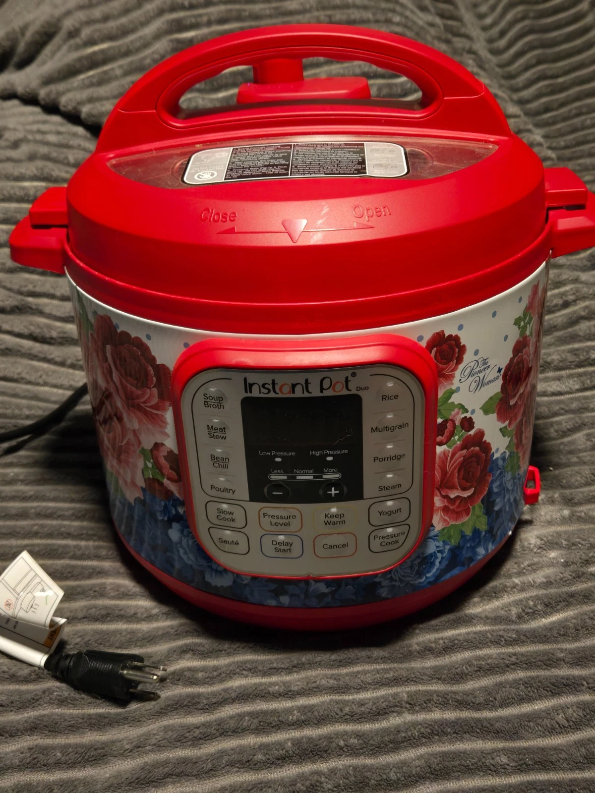 The Pioneer Woman Duo FRONTIER ROSE Instant Pot 7-in-1 Programmable 6 Quart