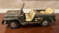 Vintage 1950's Marx  Company U.S. Army Willys Jeep