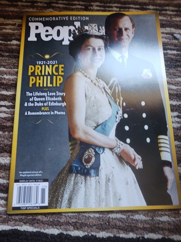 People Magazine British Royal Family Prince Philip Life Commemorative Issue 2021
